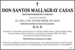 Santos Mallagray Casas